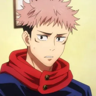 🍂 Yuji Itadori Jujutsu Kaisen Anime, Manga, Jujutsu Kaisen, Yuji Itadori, Charakter whatsapp sticker