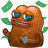💸 Steak Meatly whatsapp sticker