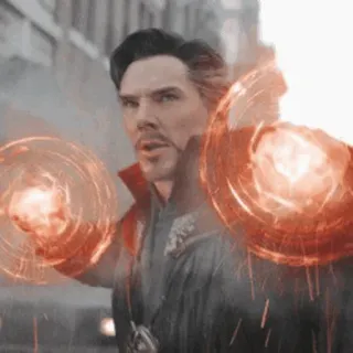 🕸 Doctor Strange doctor strange, marvel, magie, superheld, benedict cumberbatch, zauberer telegram sticker