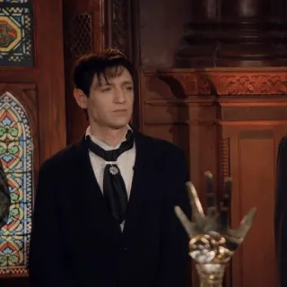 🌟 Gomez Addams The Addams Family Gomez Addams, The Addams Family, Thing, suit, gothic, gentleman, reaction telegram sticker