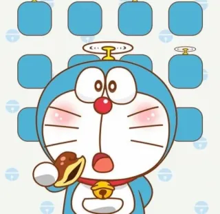 💈 Doraemon 卡通, 动漫, 机器猫, 哆啦A梦, 角色, 动画, 友善 telegram sticker