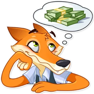 Cowboy Fox telegram stickers