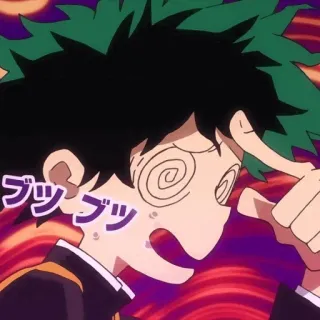 🥦 ブッブッ 애니메이션, 어질어질, 움직임, 만화 telegram sticker