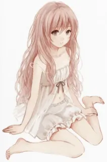 😢 Garota anime, Kawaii, Mangá, Fofo, Arte, Ilustração telegram sticker