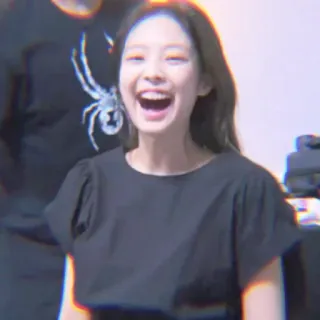 😂 Jennie K팝, 가수, 여자, 미소, 사람, 아이돌 telegram sticker