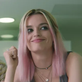 🌸 Maeve Wiley Sex Education serie de tv, Maeve, Emma Mackey, Sex Education, Netflix, personaje telegram sticker
