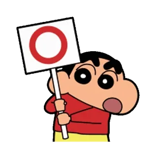 👌 Shin-chan Crayon Shin-chan anime, cartoon, circle, character, shin-chan telegram sticker