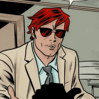 😑 Daredevil comic book, marvel, superhero, daredevil, matt murdock telegram sticker