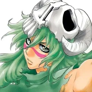 👼 Nelliel Tu Odelschwanck Bleach Anime, Manga, Personaggio, Nelliel, Bleach, Corna whatsapp sticker