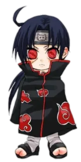 🙁 Itachi Uchiha Naruto 动漫, 宇智波, 鼬, 忍者, 漫画, 晓 telegram sticker