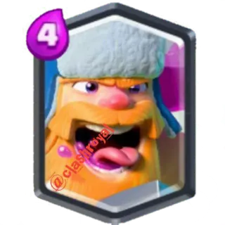 😚 @clashroyal クラッシュ・ロワイヤル, ゲーム, カード, キャラクター, ステッカー telegram sticker