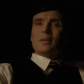🎈 Thomas Shelby Peaky Blinders Thomas Shelby, Peaky Blinders, Cillian Murphy, drama, gangster, Birmingham, England telegram sticker