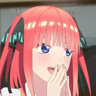 🥰 Nino Nakano The Quintessential Quintuplets Anime, Nino, Nakano, Las Quintillizas, Dibujos animados telegram sticker