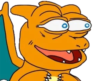 😜 Charizard charizard, pokemon, meme, lerdo, engraçado, desenho animado, gaming telegram sticker