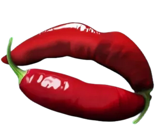 🌶 papryczka chili, jedzenie, warzywo, ostry, czerwony, gorący telegram sticker