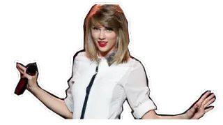 😚 Taylor Swift chanteur, musicien, célébrité, pop star, femme telegram sticker