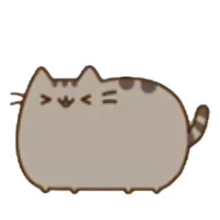😂 Pusheen gato, Pusheen, lindo, animal, dibujos animados whatsapp sticker