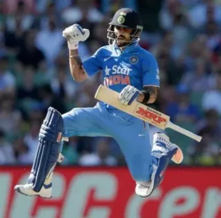 ❤️ Virat Kohli cricket, sports, athlete, celebration, India, cricketer telegram sticker
