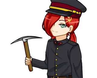 комунизм тян telegram stickers