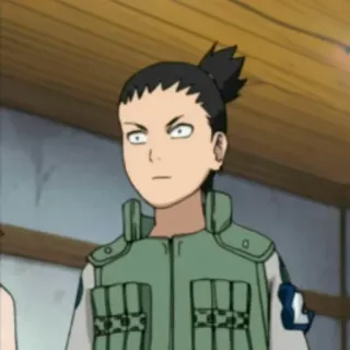 🗡 Shikamaru Nara Naruto Anime, Mangá, Naruto, Shikamaru, Ninja telegram sticker
