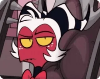 🌟 Moxxie Helluva Boss Kartun, Iblis, Imp, Moxxie, Helluva Boss telegram sticker