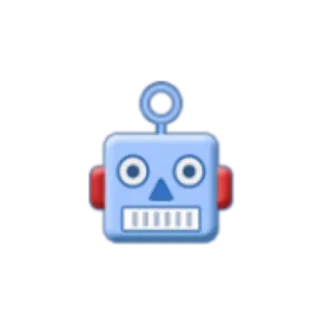 🤖 robô, brinquedo, androide, máquina, automação telegram sticker