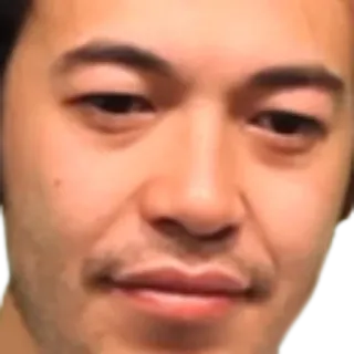 😔 pog, emote, rosto, twitch, reação whatsapp sticker