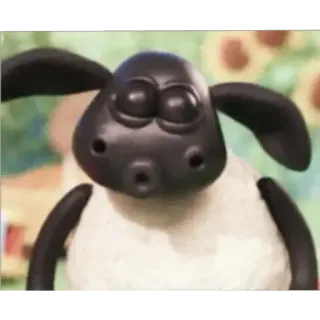 🐑 Shaun Shaun the Sheep mouton, dessin animé, animation en pâte à modeler, animal telegram sticker