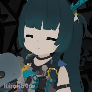 🍵 Kiroko96 애니메이션, 캐릭터, 귀여운, 일러스트, 스티커 telegram sticker