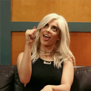 😝 Bebe Rexha bebe rexha, zangeres, popster, muzikant telegram sticker