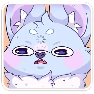 🫥 tier, katze, fell, lustig, cartoon, süß whatsapp sticker