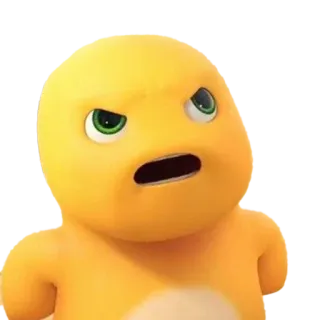 🤬 makhluk kuning, kartun, ekspresi, karakter animasi telegram sticker