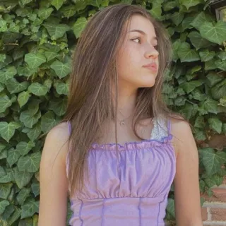 💜 Portrait, Adolescente, Fille, Mode, Jeune, Jolie telegram sticker
