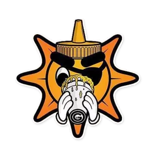 🧀 Chief Keef, Glo Gang, 마약, 선글라스, 만화 telegram sticker