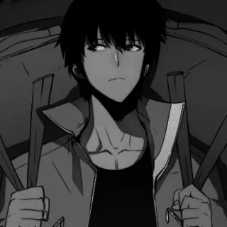 ⚓️ anime, manga, character, illustration, art, man telegram sticker