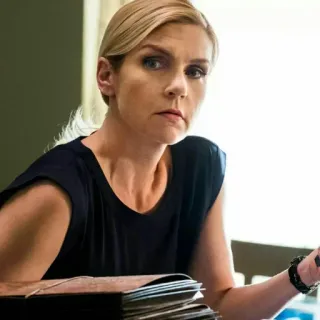 ⚖️ Kim Wexler Better Call Saul lawyer, serious, office, woman, tv show telegram sticker