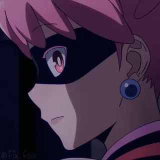 😳 @fix_fox Anime, Manga, Personaggio, Ragazza, Fanart telegram sticker