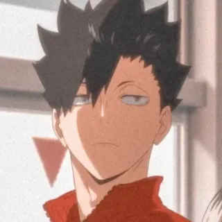 🥇 Kuroo Tetsurou Haikyuu!! Anime, Haikyuu, Kuroo, Tetsurou, Volley, Personnage whatsapp sticker