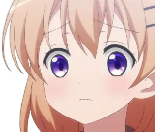 😟 Аниме, Девушка, Милый, Мультфильм telegram sticker