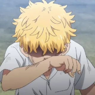 😖 anime, llorando, triste, chico, molesto, emocional telegram sticker