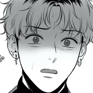 ✉️ anime, manga, character, expression, face, portrait telegram sticker