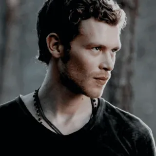 🥨 Klaus Mikaelson The Vampire Diaries man, vampire, tv show, actor, the originals, hybrid telegram sticker