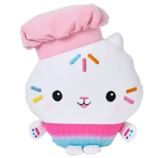 😺 gatto, cupcake, peluche, giocattolo, carino, zuccherini, dolce telegram sticker