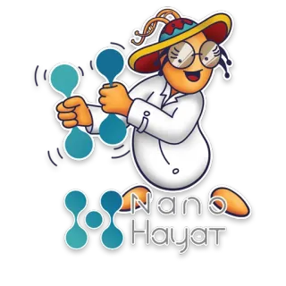 👏 Nano Hayat นาโน, ชีวิต, โมเลกุล, วิทยาศาสตร์, นักวิทยาศาสตร์, การ์ตูน telegram sticker