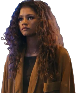 🙁 Zendaya persona, attrice, celebrità, donna telegram sticker