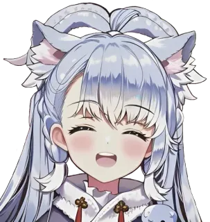 😅 Аниме, Девушка, Милый, Счастливый, Чиби, Кавай whatsapp sticker