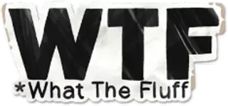 ✋ WTF
*What The Fluff adesivo, texto, wtf, que droga é essa telegram sticker