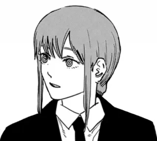 😟 Makima Chainsaw Man anime, manga, chainsaw man, makima telegram sticker