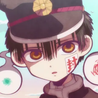 ☁️ Hanako-kun Toilet-bound Hanako-kun anime, manga, hanako, hanako-kun, ghost, supernatural, toilet-bound hanako-kun telegram sticker