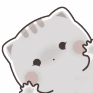 🍃 cat, kitten, cute, animal, pet, cartoon telegram sticker